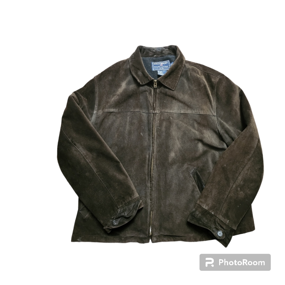 Polo suede jacket